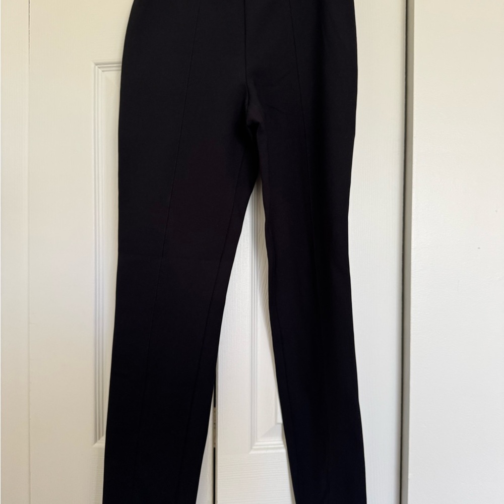 Theory Black stretch Tailored Pants size p